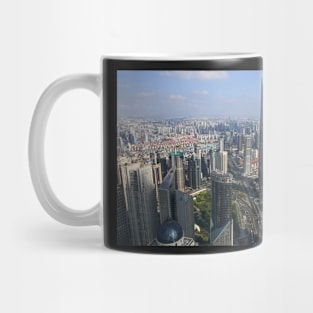 shanghai bird's view Mug